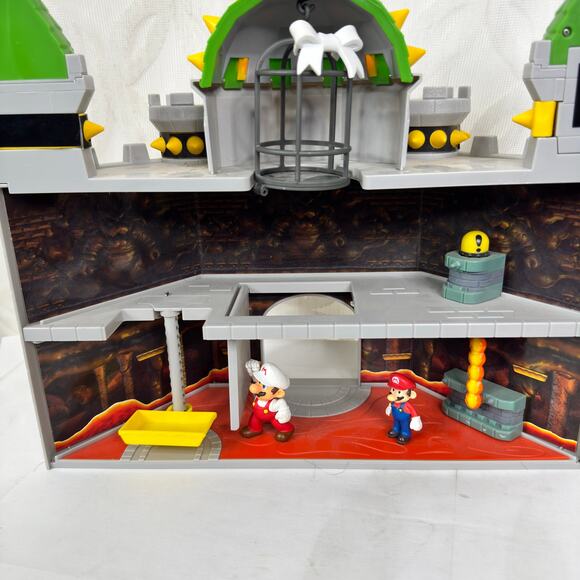 Jakks World Of Nintendo Super Mario Bros. Bowser's Castle 2019 - Picture 11 of 13